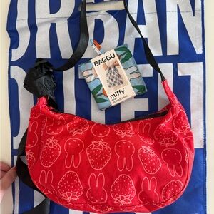 Baggu x Miffy small crescent and small reusable
